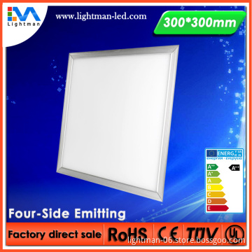 CE CB TUV certified aluminum frame 20W 30x30 cm led panel light